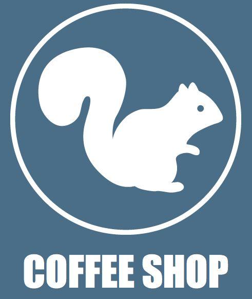 White Squirrel Coffee Shop logo